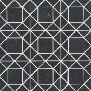 Nero Marquina Mosaic 2 - marble tile